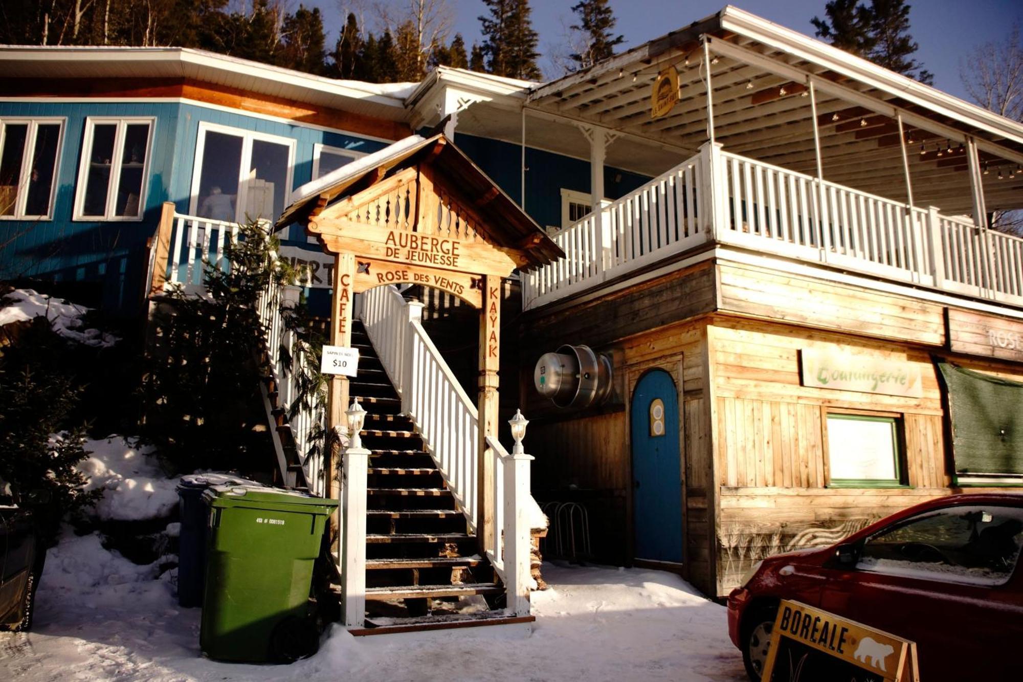 Auberge Aventure Rose Des Vents Sainte-Rose-du-Nord Dış mekan fotoğraf